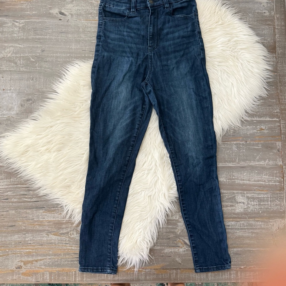 American Eagle Next Level Stretch Curvy Highest Rise Jegging 6 Short